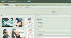 Desktop Screenshot of gyokuto.deviantart.com