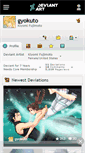 Mobile Screenshot of gyokuto.deviantart.com
