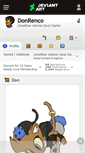 Mobile Screenshot of donrenco.deviantart.com