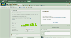 Desktop Screenshot of fairy-fox-freeks.deviantart.com