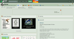 Desktop Screenshot of helwan.deviantart.com