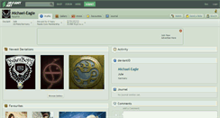 Desktop Screenshot of michael-eagle.deviantart.com