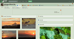 Desktop Screenshot of antryg-a-silicon-sky.deviantart.com