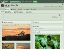 Tablet Screenshot of antryg-a-silicon-sky.deviantart.com