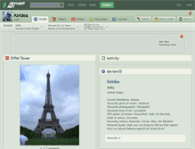 Tablet Screenshot of keidea.deviantart.com