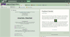 Desktop Screenshot of legend-of-spyro-fans.deviantart.com
