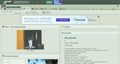 Desktop Screenshot of alternativebliss.deviantart.com