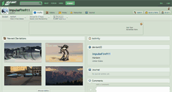 Desktop Screenshot of impulsefire911.deviantart.com