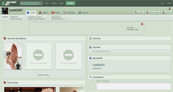 Desktop Screenshot of hunk0207.deviantart.com