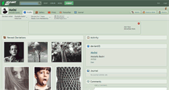 Desktop Screenshot of mo0si.deviantart.com