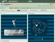 Tablet Screenshot of finchwing.deviantart.com