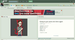 Desktop Screenshot of anramcc.deviantart.com