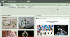 Desktop Screenshot of kellina.deviantart.com