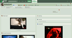 Desktop Screenshot of monkeysensei.deviantart.com