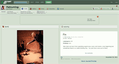 Desktop Screenshot of platinumorgy.deviantart.com
