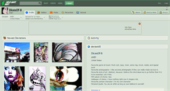 Desktop Screenshot of dicesof-8.deviantart.com