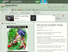 Tablet Screenshot of aisonikkuxemmy.deviantart.com
