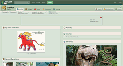 Desktop Screenshot of drakkor.deviantart.com