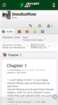 Mobile Screenshot of bloodlustrose.deviantart.com