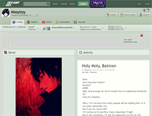 Tablet Screenshot of missyizzy.deviantart.com