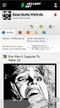 Mobile Screenshot of beardomcweirdo.deviantart.com