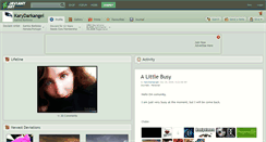 Desktop Screenshot of karydarkangel.deviantart.com