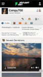 Mobile Screenshot of compy700.deviantart.com