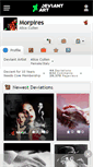 Mobile Screenshot of morpires.deviantart.com