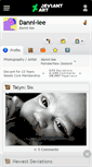 Mobile Screenshot of danni-lee.deviantart.com