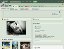 Tablet Screenshot of danni-lee.deviantart.com