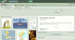 Desktop Screenshot of bjc.deviantart.com