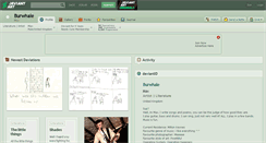 Desktop Screenshot of burwhale.deviantart.com