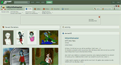 Desktop Screenshot of kittyinthetoaster.deviantart.com