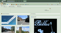 Desktop Screenshot of billos.deviantart.com
