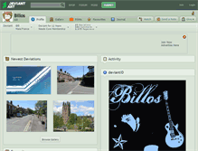 Tablet Screenshot of billos.deviantart.com