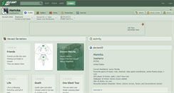 Desktop Screenshot of mamoka.deviantart.com