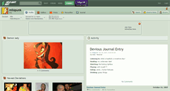 Desktop Screenshot of milopunk.deviantart.com