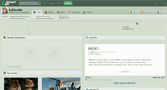 Desktop Screenshot of bjeseville.deviantart.com