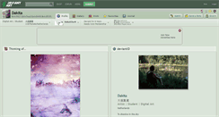 Desktop Screenshot of dakita.deviantart.com
