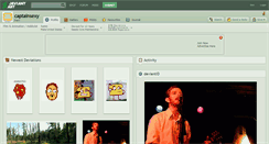 Desktop Screenshot of captainsexy.deviantart.com