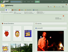 Tablet Screenshot of captainsexy.deviantart.com