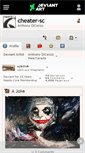 Mobile Screenshot of cheater-sc.deviantart.com