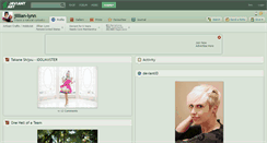 Desktop Screenshot of jillian-lynn.deviantart.com