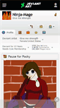 Mobile Screenshot of ninja-mage.deviantart.com