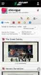 Mobile Screenshot of ellevogue.deviantart.com
