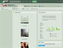 Tablet Screenshot of musewire.deviantart.com