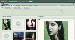 Desktop Screenshot of diceglia.deviantart.com