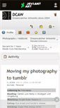 Mobile Screenshot of dcaw.deviantart.com