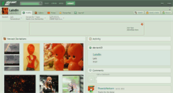 Desktop Screenshot of laisdin.deviantart.com