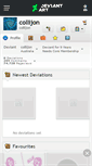 Mobile Screenshot of collijon.deviantart.com